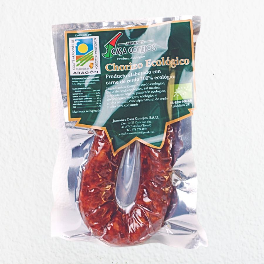 Jamones de Teruel • Casa Conejos • Comprar Embutido Ecológico • Chorizo